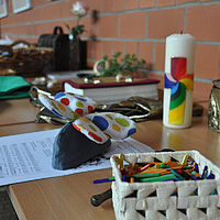 Mit Kindern unterwegs zum Ostergarten